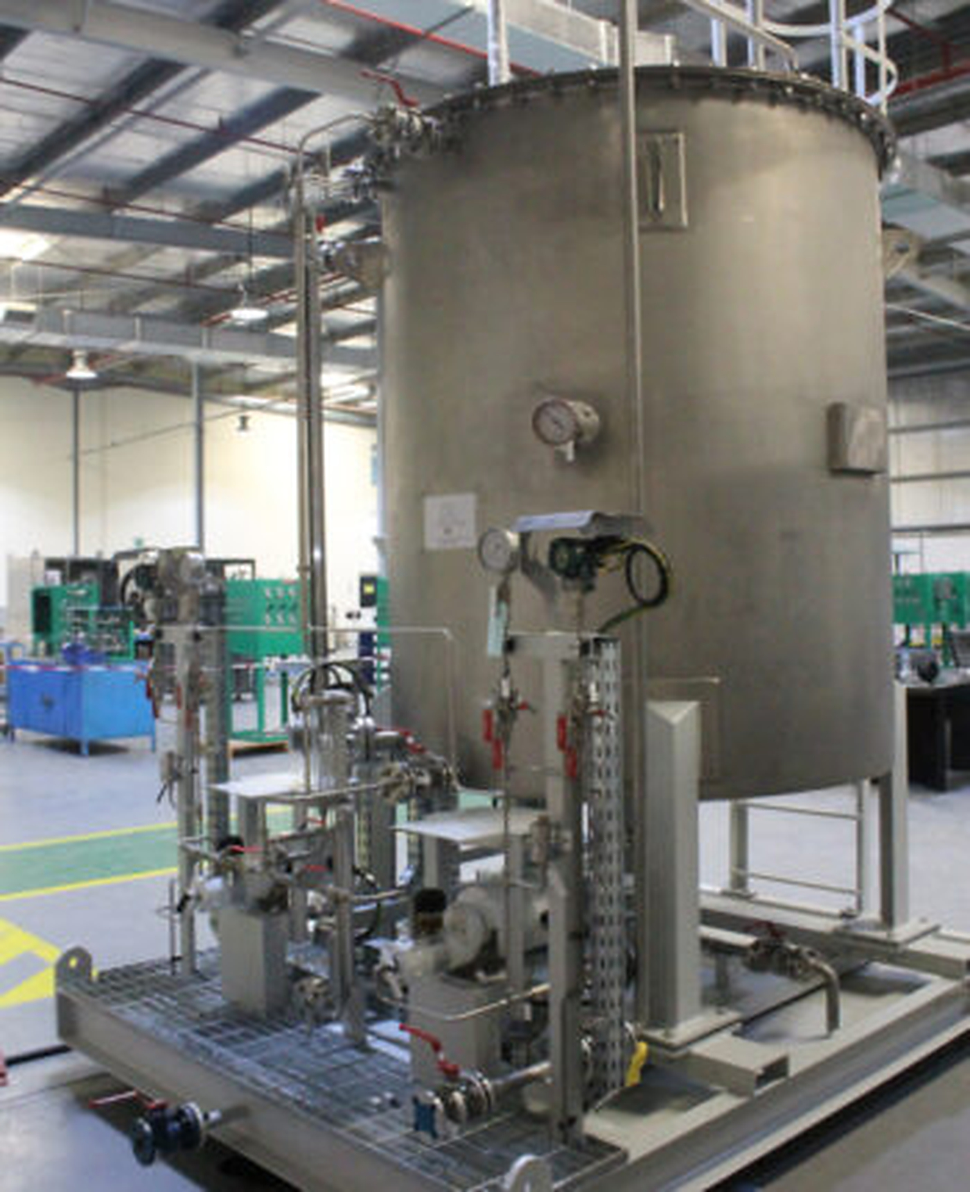 Refurbished skid equipment